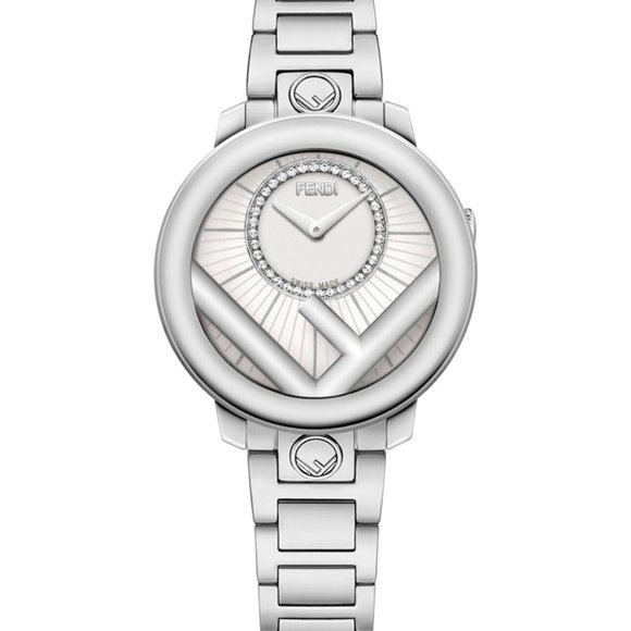 Fendi Diamond 28mm Steel Ladies Watch! New - Picture 1 of 4